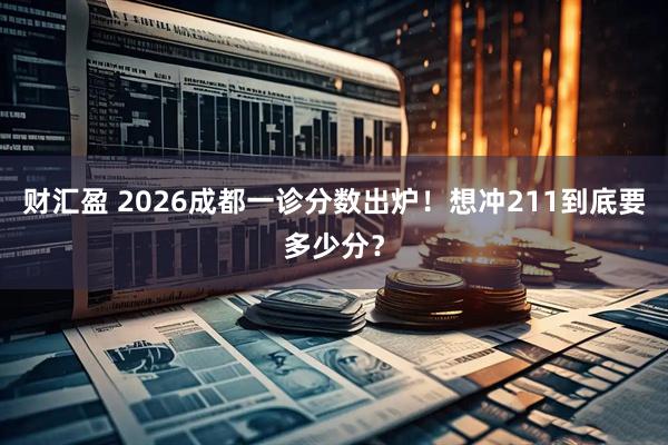 财汇盈 2026成都一诊分数出炉！想冲211到底要多少分？